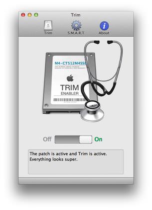 Trim Enabler patch active TRIM active