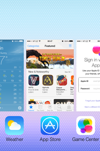 iOS 7 multitasking