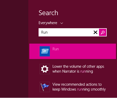 Windows 8 Metro Search