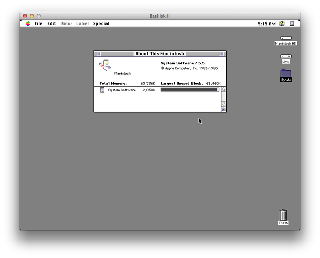 Mac OS 7.5.5