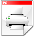 Generic PostScript Icon