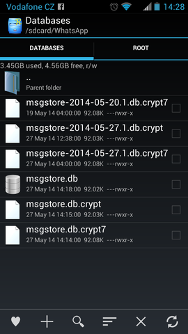 Whatsapp messages db viewer Whatsapp messages db viewer
