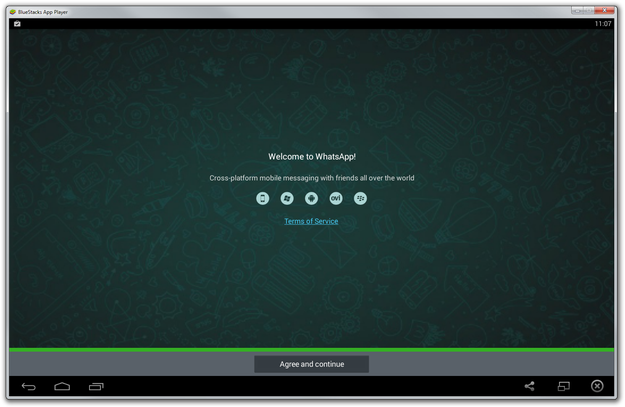 WhatsApp Installation to Bluestacks