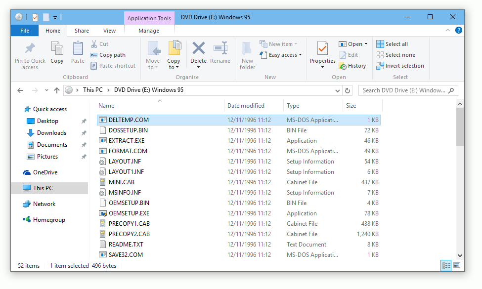 ISO mounting function in Windows 10 preview, step 3