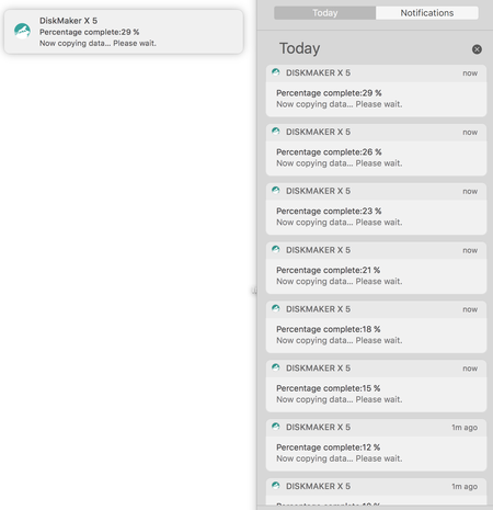 DiskMaker X notifications