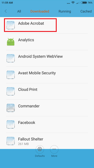 Google Android Adobe Acrobat