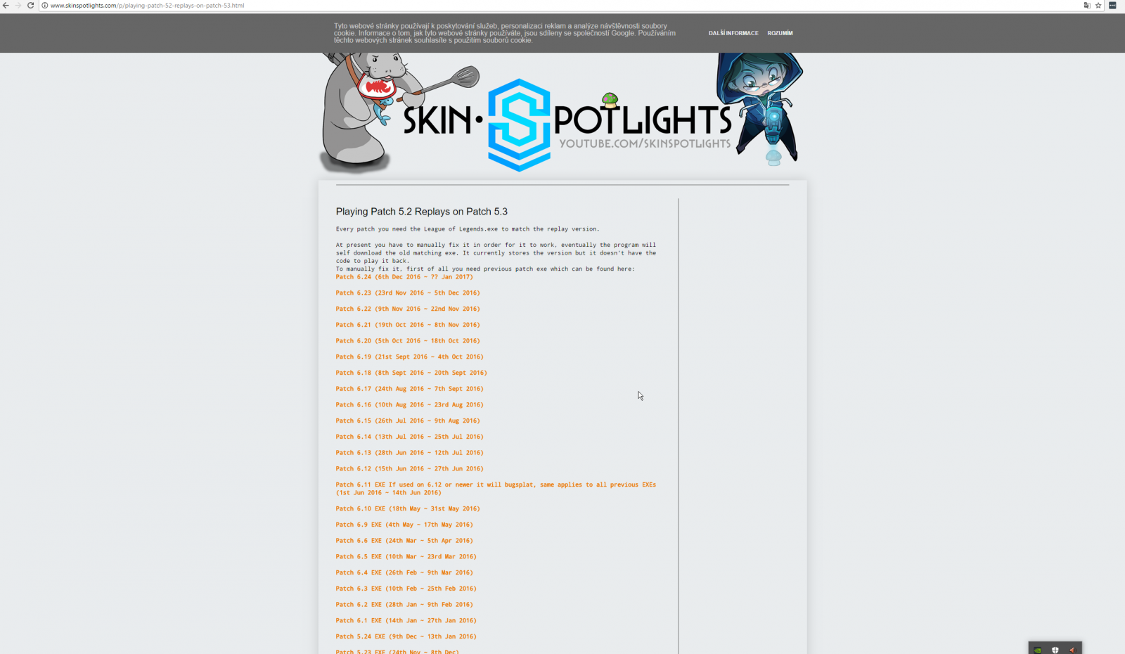 SkinSpotlights screenshot