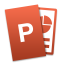 Microsoft PowerPoint for Mac icon