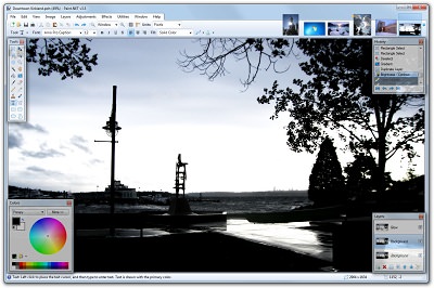 Zrzut ekranu Paint.NET