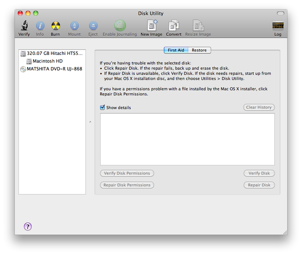 Apple Disk Utility