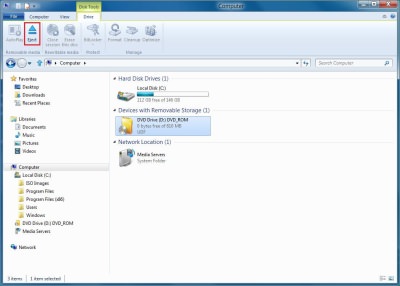 Espelli ISO montata in Windows 8.