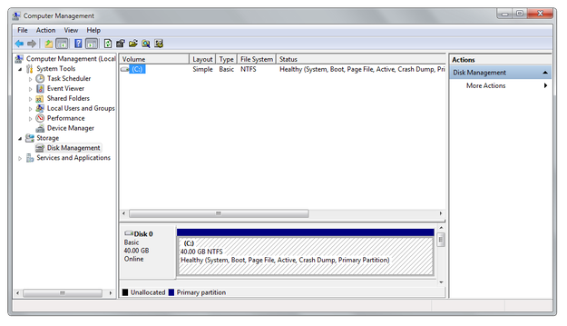 Windows Computer Management