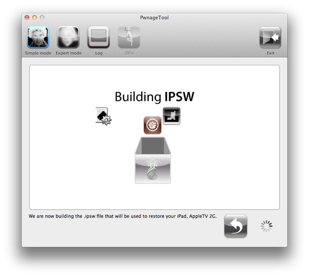 PwnageTool IPSW file jailbreak