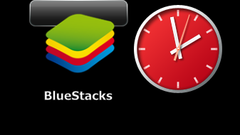 BlueStacks nella Barra laterale di Windows.