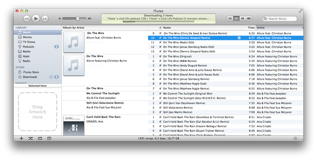 Libreria musica Apple iTunes