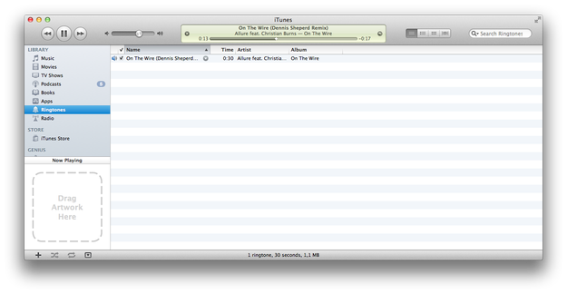 Libreria suonerie Apple iTunes
