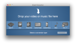 Zrzut ekranu startowego Smart Converter dla Mac.