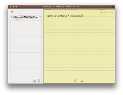 Notatki Mac OS X 10.8