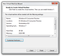 Schritt 6 der Erstellung einer neuen virtuellen Maschine in VMware.