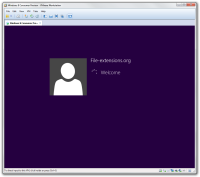 Schritt 8 des finalen Windows 8 Setups in der VMware virtuellen Maschine.