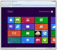 Schritt 9 des finalen Windows 8 Setups in der VMware virtuellen Maschine.