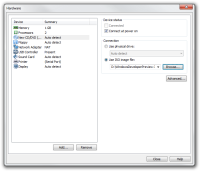 Schritt 3 der Anpassung der Hardwareeinstellungen in der neuen VMware virtuellen Maschine.