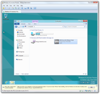 Schritt 1 der VMware Tools Installation.