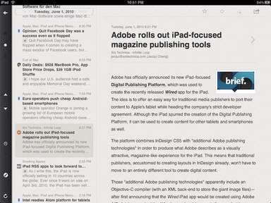 Reeder für iPhone und iPad