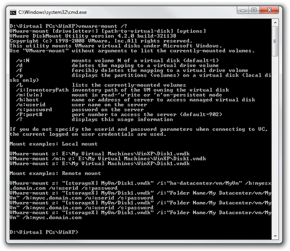 vmware-mount.exe utility