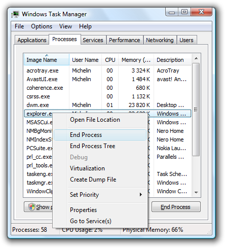 Gestione attività di Windows