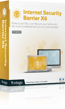 Scatola Internet Security Barrier.