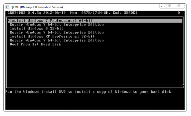 emulator QEMU