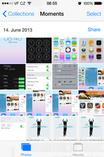 Album Foto iOS 7