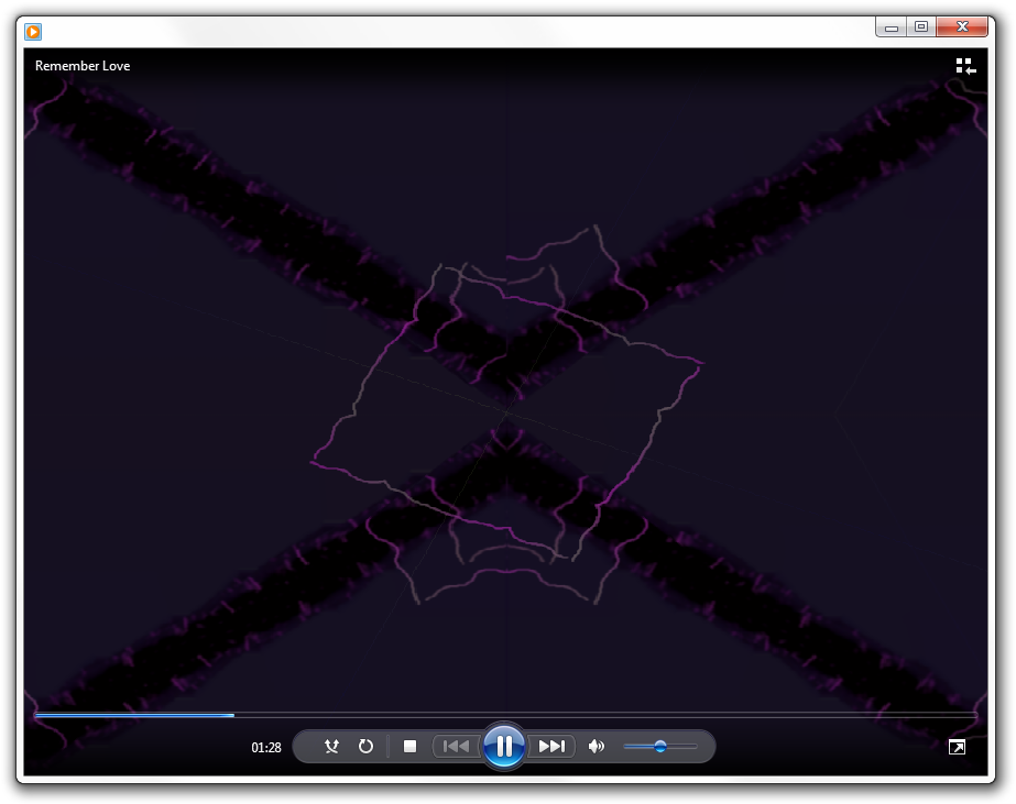 zrzut ekranu Windows media player