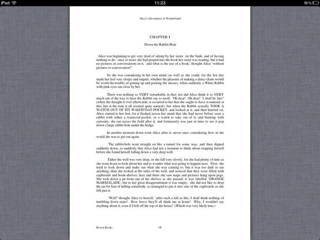 PDF in iBooks für iPad