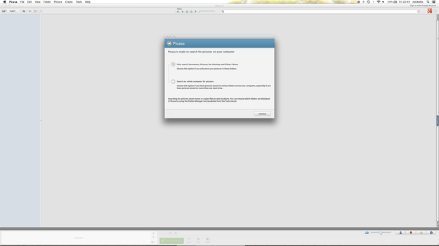 Picasa setup