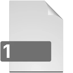 1 icon