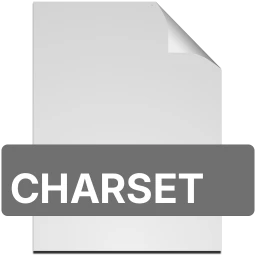 charset icon