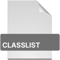 Ikona classlist