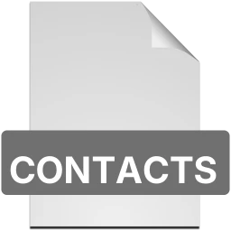 Icono contacts