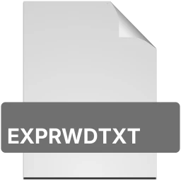 exprwdtxt icon