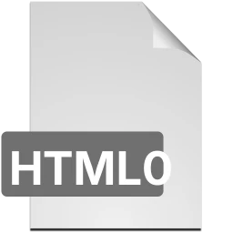 html0 icon