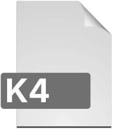 K4 file: How to open? The best software for opening k4 files