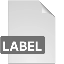 Ikona label