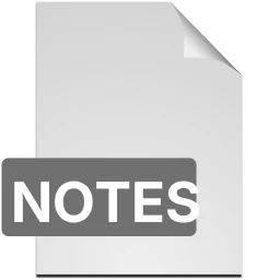 notes icon
