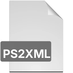 Ícone ps2xml