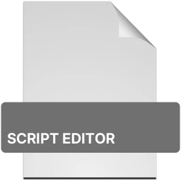script editor icon