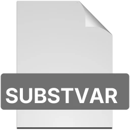 substvar icon
