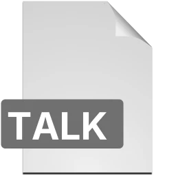 Icône talk