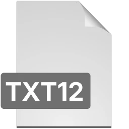 Ikona txt12